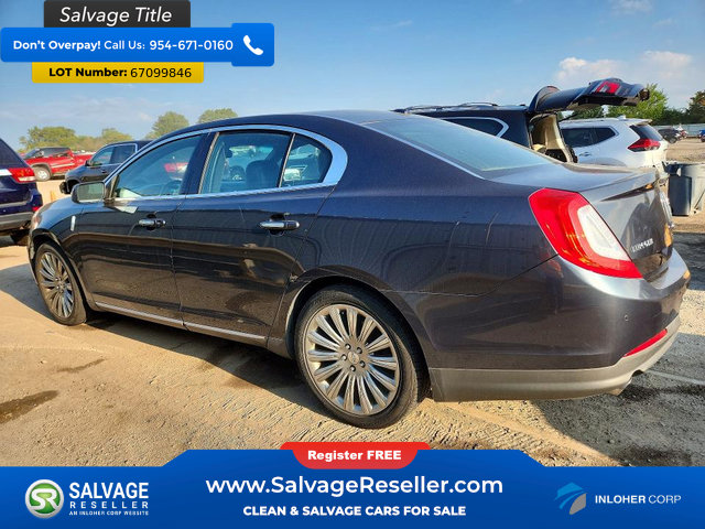 Used 2014 Lincoln MKS AWD w/ Equipment Group 101A image 3