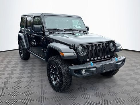 Used 2023 Jeep Wrangler Unlimited Rubicon 4xe w/ Steel Bumper Group image 4