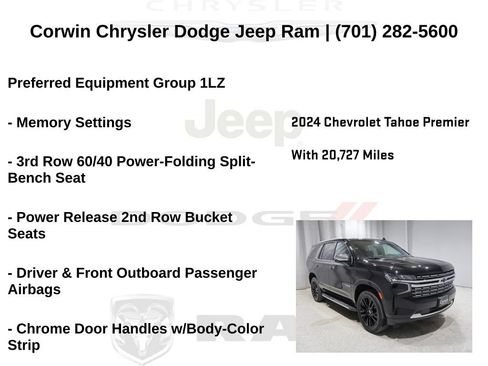 Used 2024 Chevrolet Tahoe Premier AWD/4WD image 6