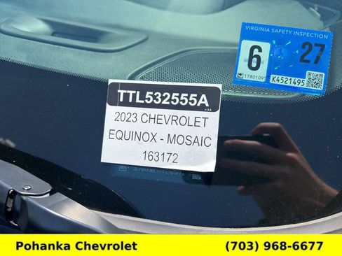 Certified 2023 Chevrolet Equinox RS w/ RS Leather Package AWD/4WD image 35