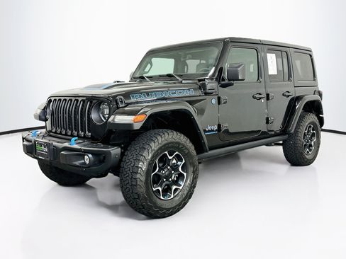 Used 2023 Jeep Wrangler Unlimited Rubicon 4xe w/ Steel Bumper Group AWD/4WD image 3