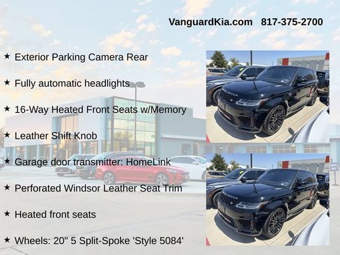 Used 2018 Land Rover Range Rover Sport HSE AWD/4WD image 10