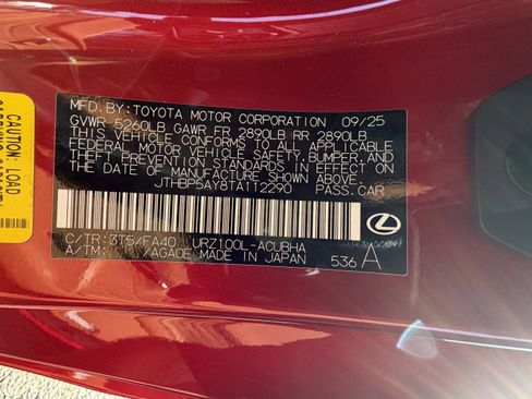 Used 2026 Lexus LC 500 Coupe w/ Dynamic Handling Package RWD image 45