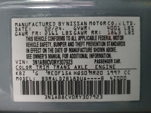 Used 2024 Nissan Sentra SV FWD image 33