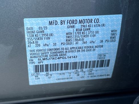 Certified 2023 Lincoln Aviator Reserve w/ Elements Package Plus image 31