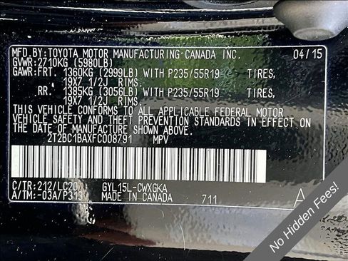 Used 2015 Lexus RX 450h AWD image 29