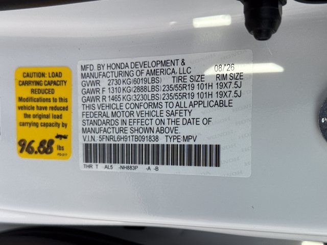 New 2026 Honda Odyssey Elite image 17