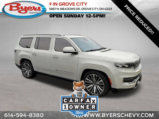 Used 2022 Jeep Grand Wagoneer Series III w/ Rear Seat Video Group 1 AWD/4WD image 1