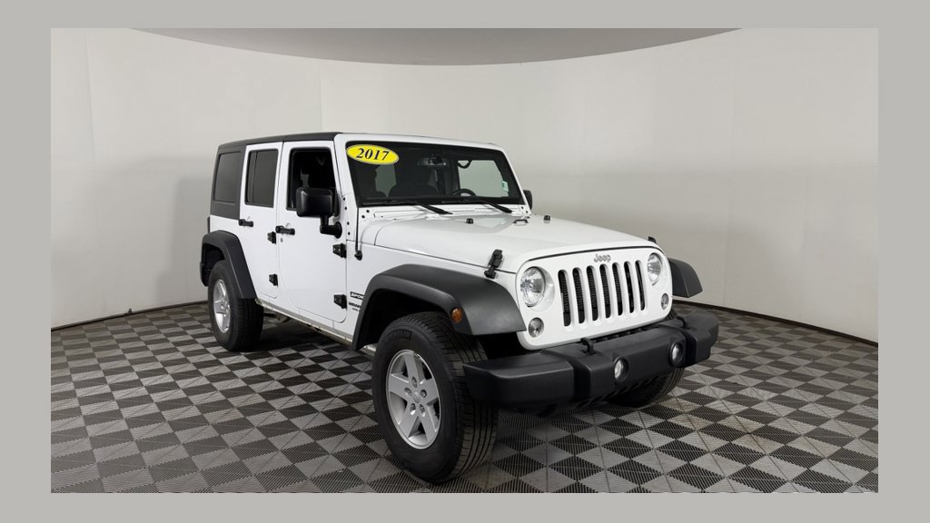 Used 2017 Jeep Wrangler Unlimited Sport w/ Quick Order Package 24S AWD/4WD 360° Tour