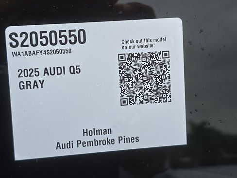 Certified 2025 Audi Q5 2.0T Premium w/ Convenience Plus Package AWD/4WD image 31