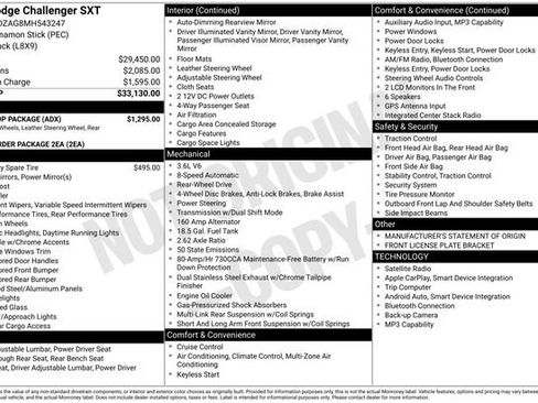 Used 2021 Dodge Challenger SXT w/ Blacktop Package image 17