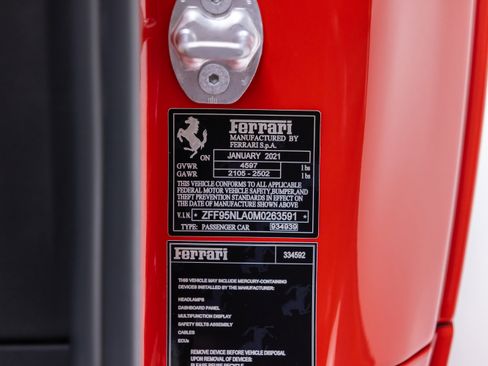 Certified 2021 Ferrari SF90 Stradale AWD/4WD image 32