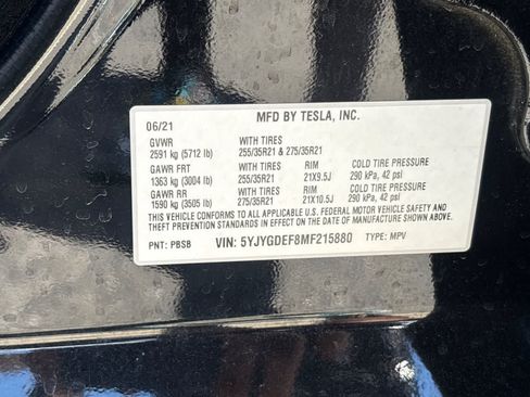 Used 2021 Tesla Model Y Performance AWD/4WD image 26