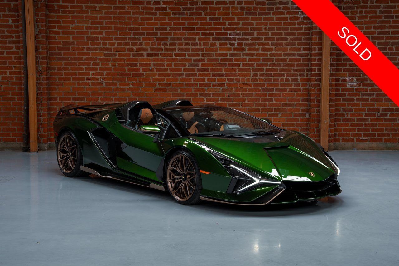 Used 2021 Lamborghini Sian Roadster AWD/4WD image 1