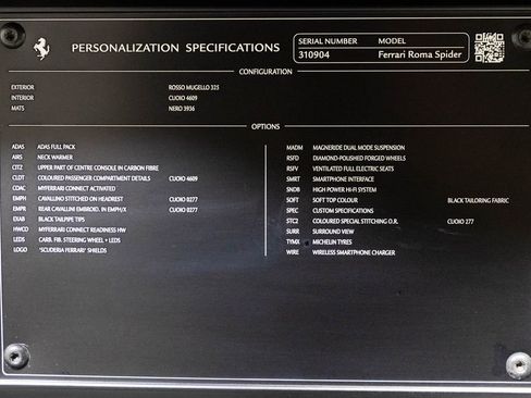 Used 2024 Ferrari Roma Spider image 18