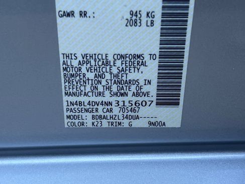 Used 2022 Nissan Altima 2.5 SV image 29