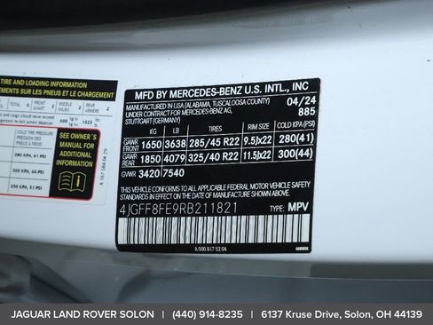 Used 2024 Mercedes-Benz GLS 580 4MATIC image 50