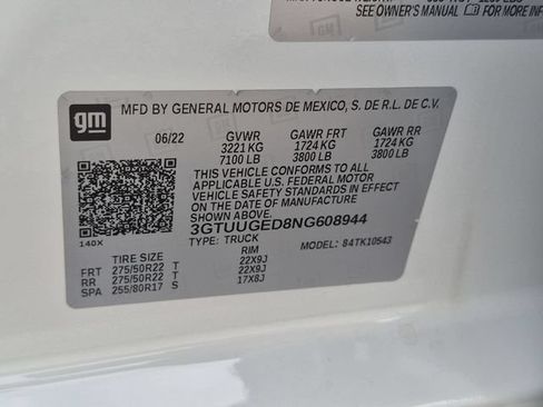 Certified 2022 GMC Sierra 1500 Denali AWD/4WD image 30