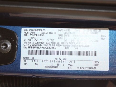 Certified 2025 Ford F150 XLT w/ Equipment Group 301A Standard image 23