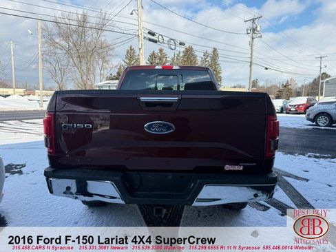 Used 2016 Ford F150 Lariat w/ Equipment Group 502A Luxury image 4