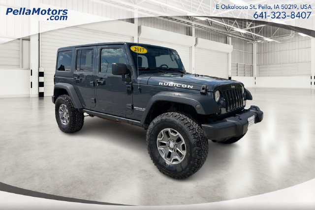 Used 2017 Jeep Wrangler Unlimited Rubicon w/ Connectivity Group AWD/4WD image 1