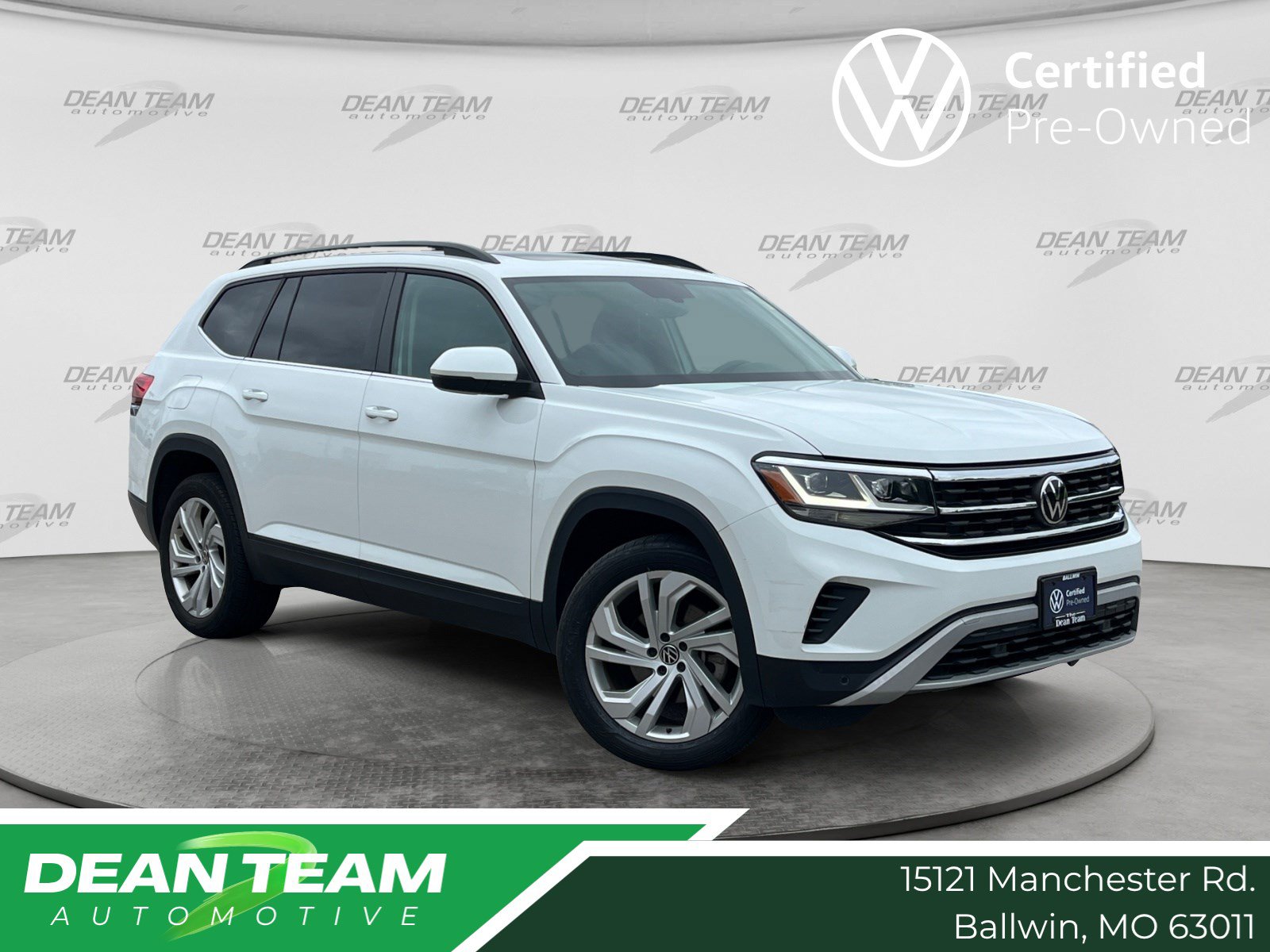 Certified 2023 Volkswagen Atlas SE w/ Panoramic Sunroof Package AWD/4WD image 1