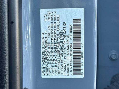 Used 2023 Honda Ridgeline RTL-E image 32