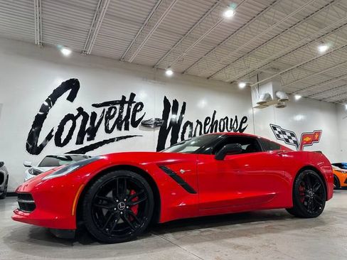 Used 2015 Chevrolet Corvette Stingray Coupe w/ 3LT Preferred Equipment Group RWD image 1