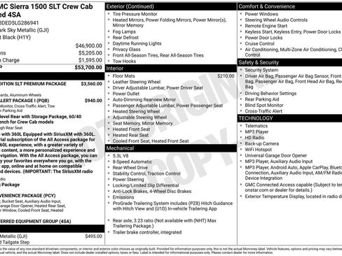 Used 2020 GMC Sierra 1500 SLT RWD image 32