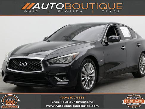 Used 2019 INFINITI Q50 Luxe RWD image 1