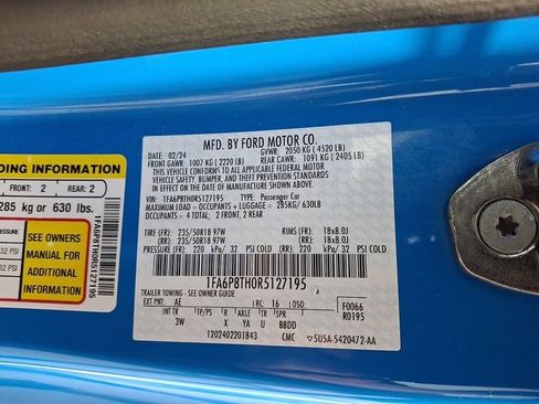 Used 2024 Ford Mustang Premium RWD image 35