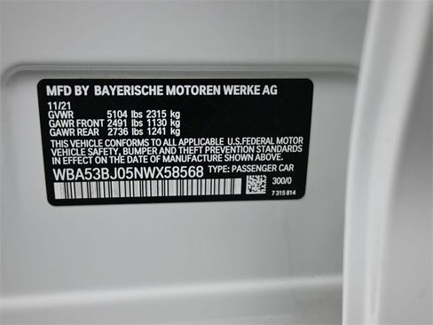 Used 2022 BMW 540i w/ Executive Package image 18