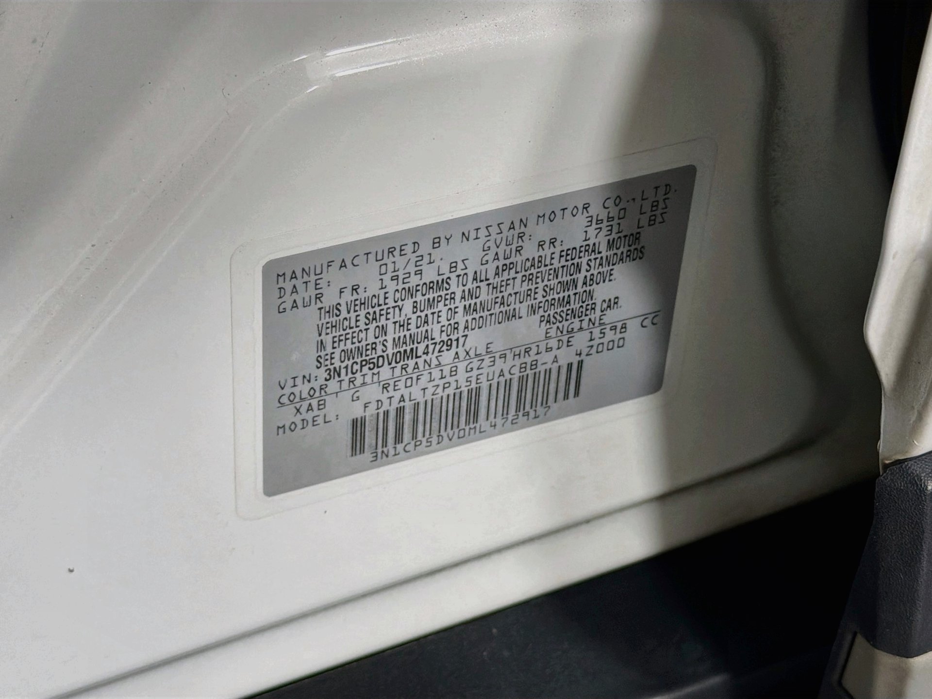 Used 2021 Nissan Kicks SR w/ SR Premium Package FWD image 31