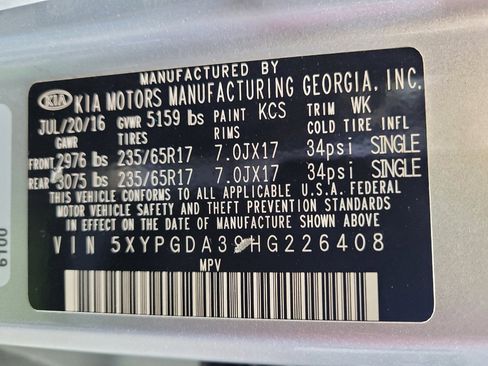 Used 2017 Kia Sorento AWD image 33