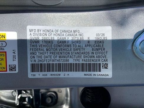 New 2026 Honda Civic Sport image 19