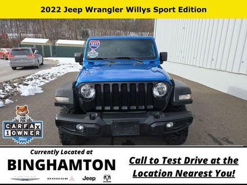 Used 2022 Jeep Wrangler Sport AWD/4WD image 2
