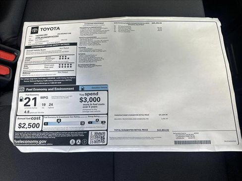 New 2025 Toyota Tacoma SR5 image 19