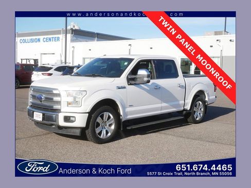 Used 2017 Ford F150 Platinum w/ Equipment Group 701A Luxury AWD/4WD image 1