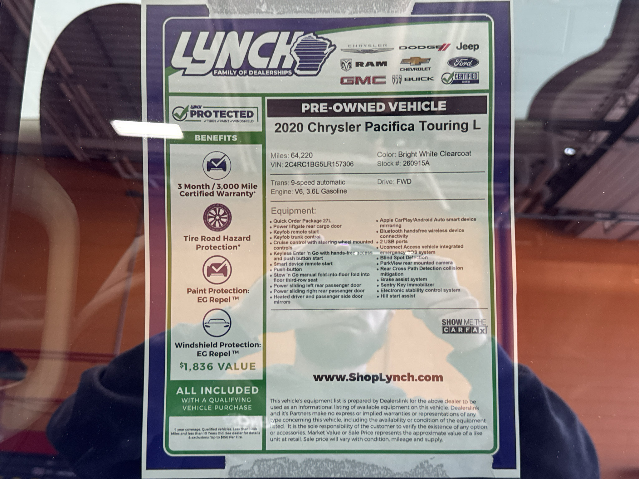 Used 2020 Chrysler Pacifica Touring-L FWD image 39