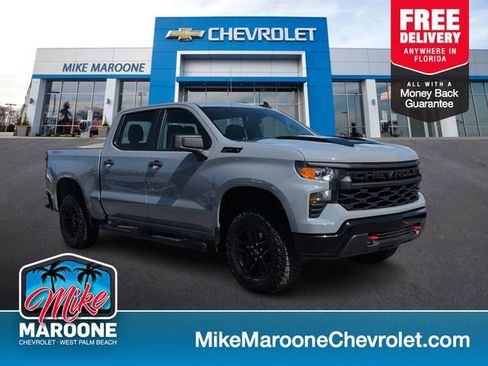 Certified 2024 Chevrolet Silverado 1500 Custom Trail Boss w/ LPO, Dark Essentials Package image 1