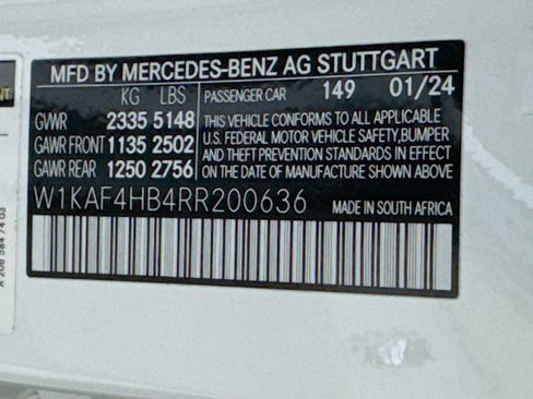 Certified 2024 Mercedes-Benz C 300 4MATIC Sedan image 26