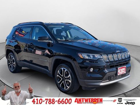 Used 2022 Jeep Compass Limited AWD/4WD image 1
