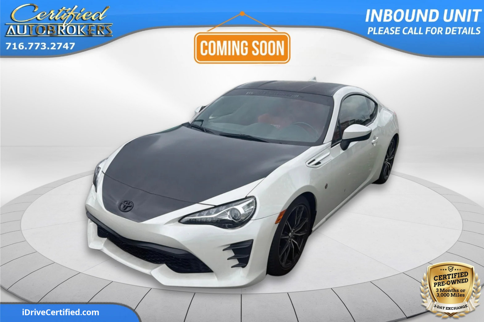 Used 2017 Toyota 86 RWD image 1