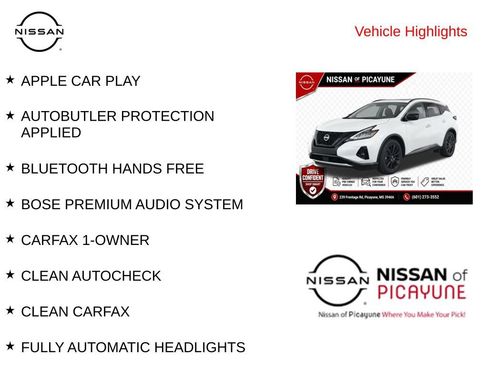 Used 2023 Nissan Murano SV w/ SV Midnight Edition Package FWD image 10