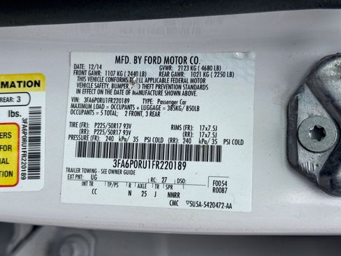 Used 2015 Ford Fusion Titanium FWD image 33