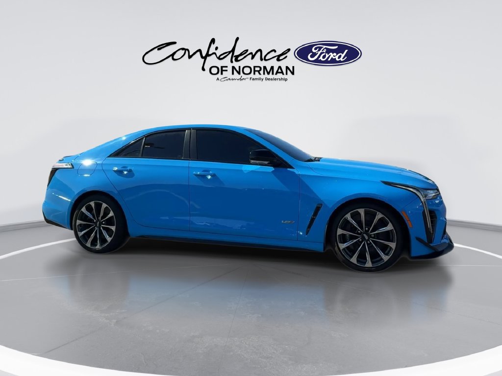 Used 2022 Cadillac CT4 V Blackwing w/ Carbon Fiber 1 Package RWD image 12
