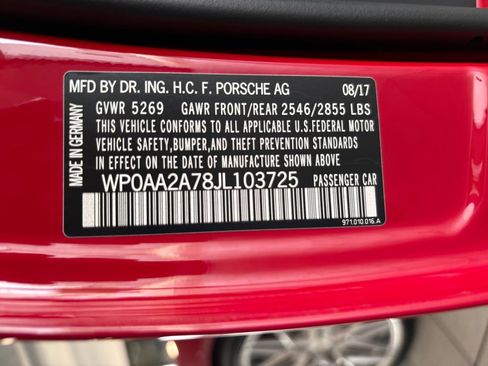 Used 2018 Porsche Panamera w/ Premium Package Plus RWD image 34