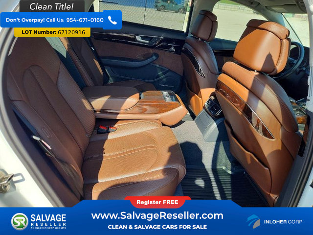 Used 2017 Audi A8 L 3.0T w/ Executive Package AWD/4WD image 13