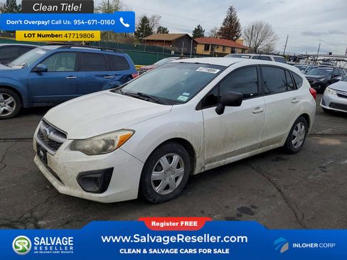 Used 2014 Subaru Impreza 2.0i w/ Popular Package #1 AWD/4WD image 1