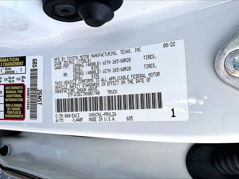 Used 2022 Toyota Tundra Limited image 36